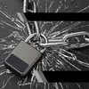 Fingerprint Padlock Waterproof Smart Keyless Security Locker Lock AntiTheft USB Charge For Bike Gym Luggage 240429