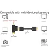 Mini / micro / hdmi-compatible 2 in 1 adaptateur mâle tofemale connecteur extender hdmi compatible le câble extension de câble convertisseur