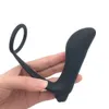 Mannelijke prostaat anale plug siliconen waterdichte massager stimulator vertraging ejaculatie pik ring sexy shp speelgoed voor paar vrouwen mannen