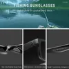 Lunettes de soleil KDEAM Fashion Men Polaris Scratch Resistance 3D Logo Designer Tr90 Cadre de conduite Eyewear UV