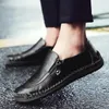 Chaussures décontractées hommes plus taille 38-48 cuir doux masculin confortable marque de conduite marque classique molages manquants houstants mocassins chaussures