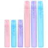 Botellas de almacenamiento 6 PCS Colorida Plastic Bottle Spray Pequeño agua de maquillaje Pequeño para el cabello Viajamiento portátil