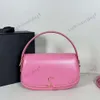 NOVO designer Voltaore Bolsa Mini meia-lua Bolsa Crossbody Bolsa Moda Bolsa de ombro de luxo Mini Le Cassander Tote Saco de compras feminino clássico 240501