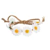 Clips de cheveux 022 Bandeau de tendance pour les femmes Girl Pure Daisy Fashion Japonais Couronnes de couronne de tournes