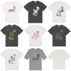 Kobiet Designer Cotton T Shirt Rabbit TEE TEE Fashion Tops Krótkie rękawy koszulki Polos