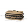 15L Sac de rangement de camping tactique grande capacité Organisateur d'ustensiles de cuisine Oxford Tissu Picnic Organizer Boîte pour l'escalade de pique-nique 240425