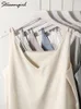 Women's Tanks Streamgirl Summer Satin Camisole Women Tops With Straps White Elegant Sleeveless Sexy Silk Camis And For