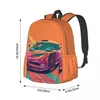 Rugzak ultieme sportwagen neo fauvism cover art kawaii backpacks jongen dagelijkse grote middelbare school tassen ontwerp rucksack