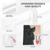 Sacos de compras impressão de moda Poodle Black Love Tote Bag Reciclagem Shopper Shopper ombro Pudel Caniche Bolsa