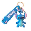 Nieuwe cartoon sleutelhanger schattige poppenauto creatieve siliconen sleutelhanger hanger hanger keychain