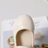 En tant qu'enfants Chaussures Chaussures de princesse Baby Girls Chaussures en cuir Ballet Ballet First Walker Fashion Chaussures Mary Jane 240416