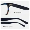 Lunettes de soleil kenbo dames acétate lunettes de lunettes surdimensionnées filtrant les lunettes légères bleues
