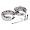 Metal Heavy Cockring Clamp Male Chastetity Training Dispe