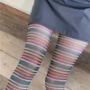여자 양말 무지개 무지개 색조 팬티 스타킹 y2k 여자 허벅지 높은 스타킹 스타킹 섹시 란제리 hosiery body stocking