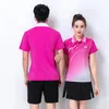 Tshirtsbadminton Sporton Sportswear Men / Womentable Tennis V Vêtements à col en V Volley-ball personnalisés 6907240417
