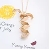 Jewelry can be opened multi-layer wing ball pendant Angel Wing Necklace photo box