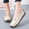 Chaussures décontractées Locs de printemps et d'été maman femme confortable maternité plate maternité mocassins de surface douce plus taille