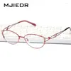 Lunettes de soleil Frames Mjiedr Fashion Femme Femme Cadre de lunettes Myopie Lunettes optiques Prescription Spectacles pour femme Lentes Opticos Mujer