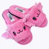 Slippers Halloween Bat Women Plush Shoes Lightweight Cartoon Home Silent Fuzzy Slipper Men Flip Flops Kid Adults Flat Slides