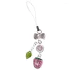 Keychains porte-clés en perles de fraise pour filles sweet cool y2k sac h9ed