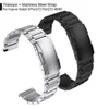 Titanium Steel Clasp -rem för Huawei Watch 3 Band GT 2 Pro GT2 WatchBand för Honor MagicWatch2 46mm GS Pro Armband Armband H2295269