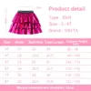 Vikita Girls Mini spódnice dla dzieci Balet Performance Princess warstwowa spódnica urodzinowa suknia Ball Suknia Dzieci odzież 310 lat 240420
