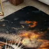 Carpets Animal Tiger Living Room Tapis Carpet Flanelle Slip Mat Decor Aesthetic Achain