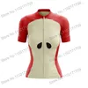 Racing Sets Funny Red Apple Womens Cycling Jersey Kit Fruit Style Bicycle Clothing For Seasons Road Bike Shirts Suit MTB