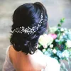 Clips de cheveux Elegant Girls Bridal Bandband Imitated Pearl Vine Headress Flower Wreaty Bride Garland Head Hoop Wedding Bandbands