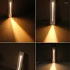 Lampa ścienna ciepłe białe iP65 Odpadkowe zagłębione schodowe schody LED LED Footlight Corridor Corridor Indukcja Indukcja