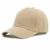 Ball Caps d'été Couleur solide Baseball Twill Plain Soft Top Sports Cap Capa Dada CHAPE ALIGABLE SNAPBACK POUR MEN FEMMES GORRAS HOMBRE