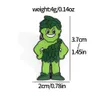Childhood Cartoon Green Monster -personages Email Pin Leuke anime -films Games Hard Email -pinnen Verzamel metalen cartoon broche Backpack Hat Bagel Rapel Badges