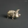Collier Boucles d'oreilles Set en laiton Pig Pig Ornaments