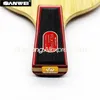 Original Sanwei Tischtennisklinge 7-layer-Holzschläger Ring-Angriffsanschlag Rotationsgeschwindigkeit Tisch Tennis Fledermaus-Fledermaus-Paddel 240425