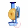 Raucherpeakverdampfer Buntes Glasrohre Filter Donut Recycler Anhang Diffusor Zigarettenhalter Dabber -Tipps Wasserrohröl Strohstück DHL DHL