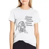 Fechamento de Polos para Mulheres Fechamento- Último homem na Terre-shirt Graphics Top Women Women