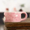 Tazze in ceramica simpatica ragazza dipinta a mano tazza soggiorno camera da letto caffè per la colazione regali di compleanno per la casa accessori per la casa