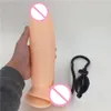 Booty Silicone Uppblåsbar dildo viktad rumpa plug pump nybörjare sexig leksak för kvinnor utforska vagina ass play stimulera orgasmisk