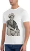 Herr t-shirts chalino musik Sanchez mens personal skjorta krage vintage kortärmad topp svart l2456