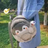 Kloofde rugzakken Penguin Cartoon Gothic Harajuku Backpack Cute JK Girl Ita Bag Poll Bag Pijntas Actie Afbeelding PLUSH MINI SCHOOL BAGL2405