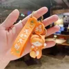 Zhaocai Cat Silicone Cat Keychain Small Jewelry Car Key Pendant Cute Cartoon Bag Pendant Keychain