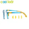 Lunettes de soleil Cool Kids Clip-on Optical Prescription Enfants Gafas de Sol Polarize Sun Glasshes Poussis pour les lunettes pour enfants Frames 240417