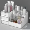 Organizador de maquillaje cosmético para caja de cosméticos con cajón de cajón