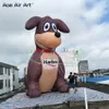 8 MH (26 stóp) z dmuchanymi nadmuchiwanymi Ballonem Springer Spaniel Air Ballon na wystawę reklamową na zewnątrz