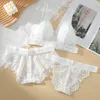 Bras Define Linger Lingerie Mulheres 3 Peças Conjunto Sexy Floral Basta Basta