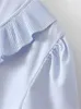 Koszulka damska Plus w rozmiarze damskie ubranie letnie z krótkim rękawem kołnierz stałą bawełnianą tkaniną plus elastyczną koszulkę topl2405