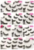 Les cils de vison 3D lashs 21 styles faits à la main épais longs de faux cils faux cils œil 3 paires outils de beauté 6073295