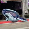 長さ10m（33フィート）屋外イベントパーティー装飾のためのインフレータブルクジラの海洋動物モデル