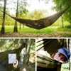 Hammocks Anti Mosquito Camping Equipment Suspended Swing Outdoor Garden Furniture Portable Hammock Hiking Tents Supplies Tourist Hammock