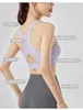 Bras Front Zipper Sports Roupa íntima feminina Huddle Fitness Bra de alta força Huddle Suria grande gordura MM Anti -Florging Vest Yoga